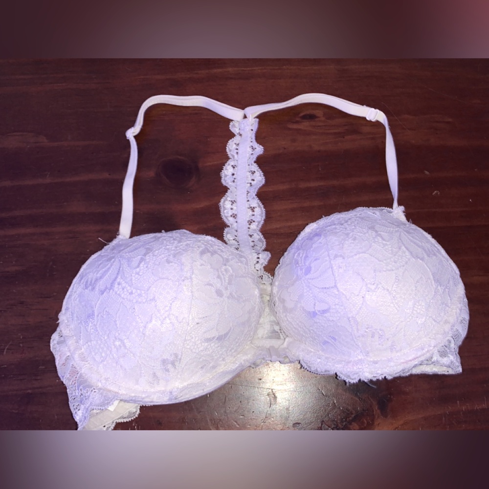 PINK VS plunge push up bra